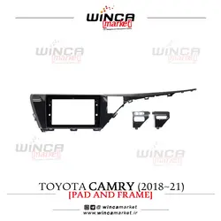 قاب مانیتور اندروید مناسب تویوتا کمری 2018-21