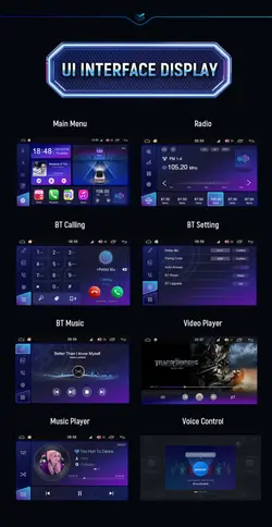 مانیتور اندروید پژو پارس/405 (داشبورد جدید) برند وینکا WINCA سری S500 BLU-RAY 4-64 4G مدل GL855 (رسمی)