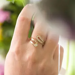 انگشتر طلا اِیریس | فروشگاه طلا و جواهر درگونه