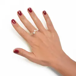 انگشتر طلا پویه | فروشگاه طلا و جواهر درگونه