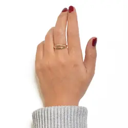 انگشتر طلا بیران | فروشگاه طلا و جواهر درگونه