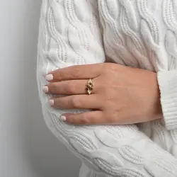 انگشتر طلا دِی زی | فروشگاه طلا و جواهر درگونه