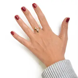 انگشتر طلا لارا | فروشگاه طلا و جواهر درگونه