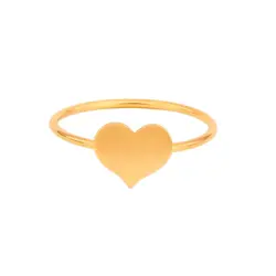 انگشتر طلا قلب | فروشگاه طلا و جواهر درگونه