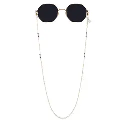 بند عینک نقره با سنگ مروارید و صدف | فروشگاه طلا و جواهر درگونه