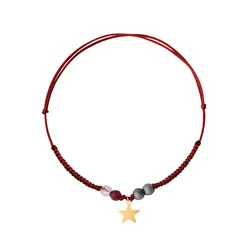 پابند طلا بافت ستاره | فروشگاه طلا و جواهر درگونه