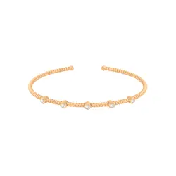 دستبند طلا النگویی اوژین | فروشگاه طلا و جواهر درگونه