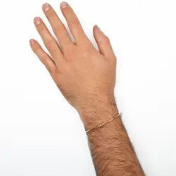 دستبند طلا النگویی گوی | فروشگاه طلا و جواهر درگونه