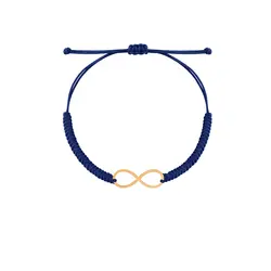 دستبند طلا بافت بی نهایت | فروشگاه طلا و جواهر درگونه