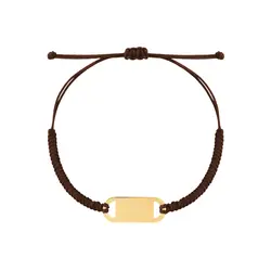 دستبند طلا بافت بیضی | فروشگاه طلا و جواهر درگونه