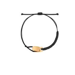 دستبند طلا بافت پلیت رزگار | فروشگاه طلا و جواهر درگونه