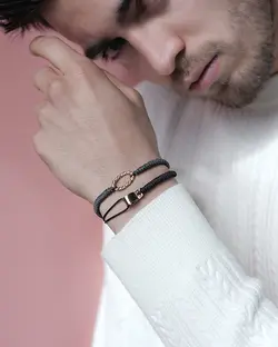 دستبند طلا بافت پلیت رزگار | فروشگاه طلا و جواهر درگونه