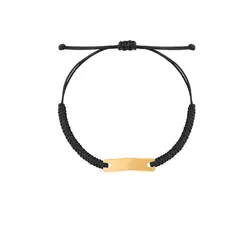 دستبند طلا بافت پلیت ریبوار | فروشگاه طلا و جواهر درگونه