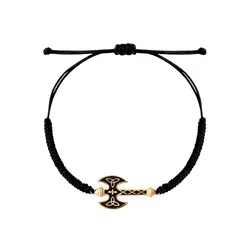 دستبند طلا بافت تبر | فروشگاه طلا و جواهر درگونه