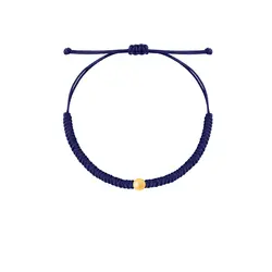 دستبند طلا بافت تک گوی | فروشگاه طلا و جواهر درگونه