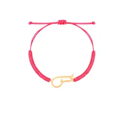 دستبند طلا بافت عشق | فروشگاه طلا و جواهر درگونه