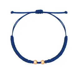 دستبند طلا بافت دو گوی | فروشگاه طلا و جواهر درگونه