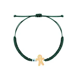 دستبند طلا بچگانه کوکی کریسمس | فروشگاه طلا و جواهر درگونه