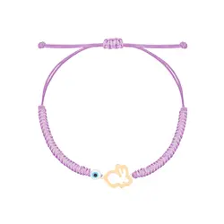 دستبند طلا بچه گانه خرگوش | فروشگاه طلا و جواهر درگونه