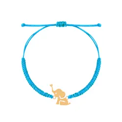 دستبند طلا بچه گانه فیل | فروشگاه طلا و جواهر درگونه