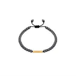 دستبند طلا حدید حکاکی | فروشگاه طلا و جواهر درگونه