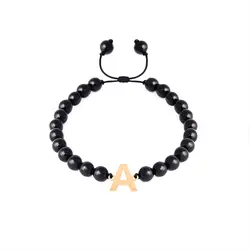 دستبند طلا حروف لاتین A | فروشگاه طلا و جواهر درگونه