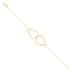 دستبند طلا زنجیری ژیوار | فروشگاه طلا و جواهر درگونه