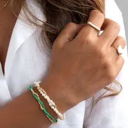 دستبند طلا گوی و سنگ | فروشگاه طلا و جواهر درگونه