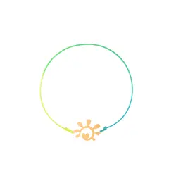 دستبند طلا نخی آیگین | فروشگاه طلا و جواهر درگونه