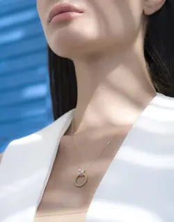 گردنبند طلا آروا | فروشگاه طلا و جواهر درگونه