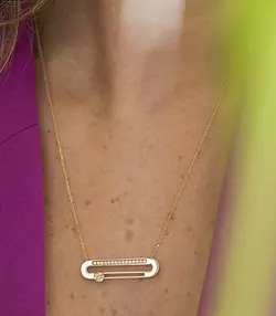 گردنبند طلا اِیریس | فروشگاه طلا و جواهر درگونه