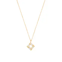 گردنبند طلا باگت نینا | فروشگاه طلا و جواهر درگونه