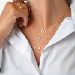 گردنبند طلا باگت نینا | فروشگاه طلا و جواهر درگونه