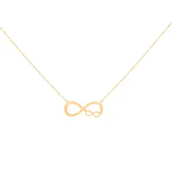 گردنبند طلا بی نهایت | فروشگاه طلا و جواهر درگونه