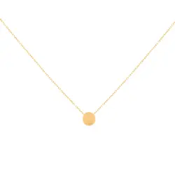 گردنبند طلا دایره | فروشگاه طلا و جواهر درگونه