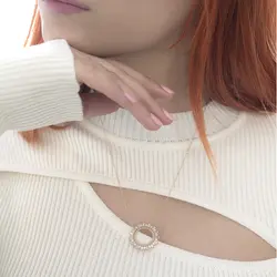 گردنبند طلا رژاوه | فروشگاه طلا و جواهر درگونه