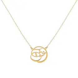 گردنبند طلا عشق | فروشگاه طلا و جواهر درگونه