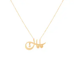 گردنبند طلا طراحی مامان | فروشگاه طلا و جواهر درگونه