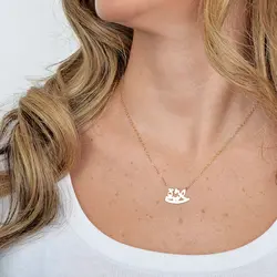 گردنبند طلا عشق | فروشگاه طلا و جواهر درگونه