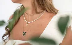 گردنبند طلا لیلپار | فروشگاه طلا و جواهر درگونه