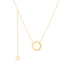 گردنبند طلا مدرن هالان | فروشگاه طلا و جواهر درگونه