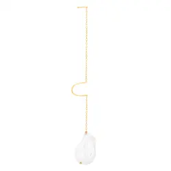 گوشواره طلا تا به تا تکی چُکا | فروشگاه طلا و جواهر درگونه