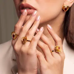 انگشتر طلا بِل | فروشگاه طلا و جواهر درگونه