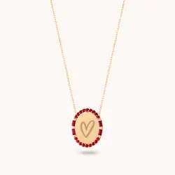 گردنبند طلا سوفیا | فروشگاه طلا و جواهر درگونه