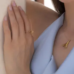 انگشتر طلا حورین | فروشگاه طلا و جواهر درگونه