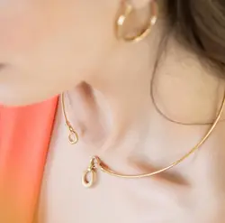 گردنبند طلا طوقه | فروشگاه طلا و جواهر درگونه