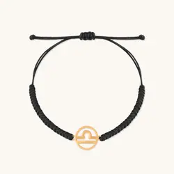 دستبند بافت ساین ماه مهر | فروشگاه طلا و جواهر درگونه