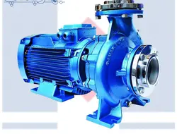 پمپ آب بهار پمپ مدل 250_40 با موتور 5/5کیلو وات