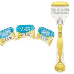 تیغ یدک ‏۴ عددی ژیلت ۵ لبه مدلGillette Venus And Olay - فروشگاه ژیلت سیمکو | فروشگاه بهداشتی