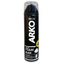 کف ریش آرکو فوم اصلاح(کف) آرکو من مدلARKO BLACK حجم 200 میلی لیتر - فروشگاه ژیلت سیمکو | فروشگاه بهداشتی